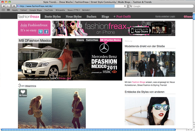 fashionfreax - Webbanner